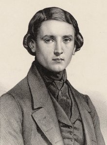 Louis James Alfred Lefébure-Wely orgonaművész és zeneszerző portréja 1817-1869, 1840.