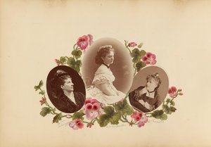 A Madame B album, 1870-es évek. alkotó: Marie-Blanche-Hennelle Fournier