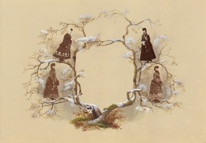 A Madame B album, 1870-es évek. alkotó: Marie-Blanche-Hennelle Fournier