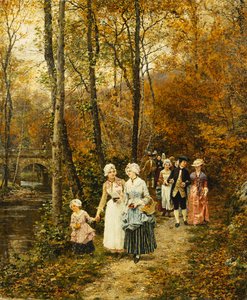 A délutáni séta, 1879