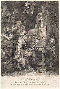 Festmény, 1752. alkotó: Marie Madeleine Igonet