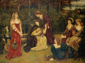 Fiammetta Ének alkotó: Marie Spartali Stillman