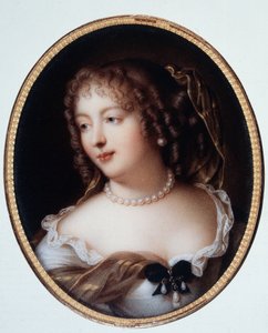 Marie de Rabutin-Chantal (Rabutin Chantal), Madame de Sevigne (1626-1696) sevigne márkiné portréja. alkotó: Marie-Victoire Jaquotot