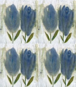 Kék tulipánok alkotó: Marina Falco