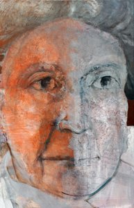 Vultus, 2014 (olaj, vászon) alkotó: Marina Falco