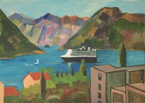 Színes fjord-hajózás