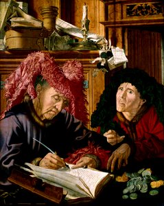 Két adószedő, 1540 körül