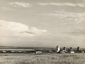 Gabonatárolók a Középnyugaton, "az USA kenyérkosarában". / Great Plains, Carter, Montana