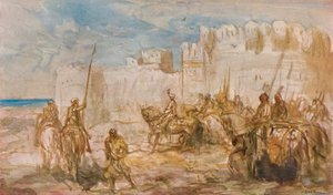 "lovasság", 1910 alkotó: Marius Bauer