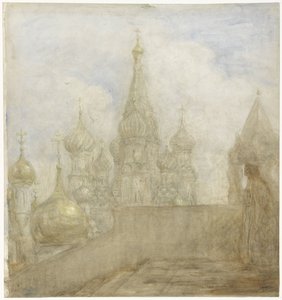 A moszkvai Szent Bazil-székesegyház alkotó: Marius Bauer