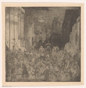 Sába királynője Jeruzsálemben alkotó: Marius Bauer