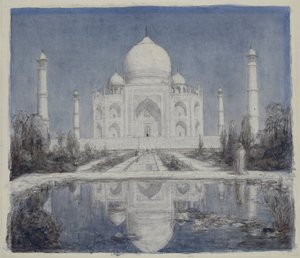 Taj Mahal holdfényben alkotó: Marius Bauer