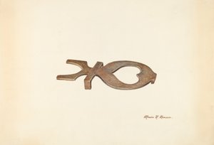 Bootjack, c. 1938. alkotó: Marius Hansen