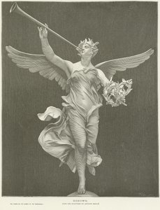 A Hírnév allegóriája alkotó: Marius Jean Antonin Mercie