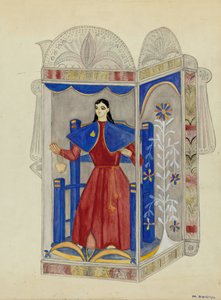 Tin Nicho Santo Ninóval, c. 1937.