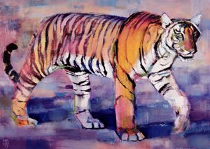 Tigris, Khana, India, 1999