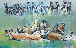 Zebra Line, 2019 alkotó: Mark Adlington