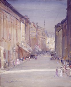 Commercial Street, Leeds (olaj, vászon)