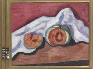 Dinnye (olaj, vászon) alkotó: Marsden Hartley