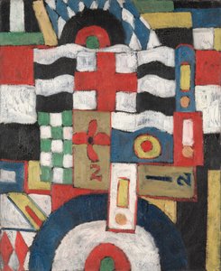 Katonai, 1914-1915 alkotó: Marsden Hartley