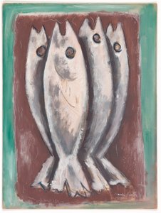 Tengeri Szellemek alkotó: Marsden Hartley