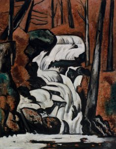 Smelt Brook Falls alkotó: Marsden Hartley