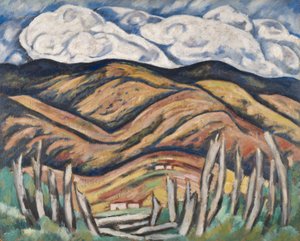 Az utolsó Új-Anglia - Új-Mexikó kezdete alkotó: Marsden Hartley