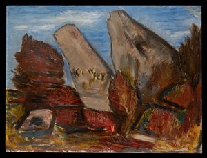 Wal-Kiefer, Dogtown Common, Cape Ann, Massachusetts alkotó: Marsden Hartley