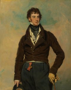 Egy úriember portréja, 1815-1830 körül (olaj, vászon)