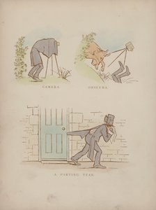 Oldal Cynicus humoraiból (színes metszet)