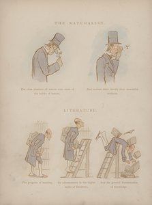 Oldal Cynicus humoraiból (színes metszet)