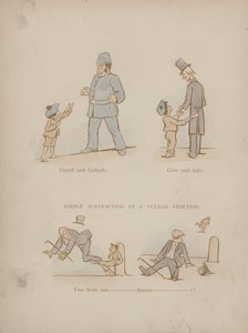 Oldal Cynicus humoraiból (színes metszet)