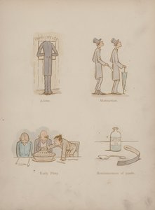 Oldal Cynicus humoraiból (színes metszet)