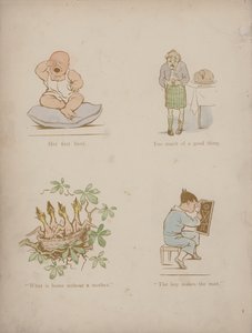 Oldal Cynicus humoraiból (színes metszet)