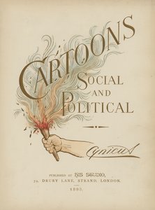 Címoldal-illusztráció Cynicus társadalmi és politikai karikatúráihoz alkotó: Martin Cynicus Anderson