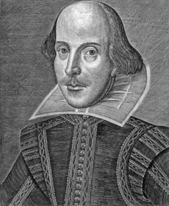 Shakespeare portréja, 1623. alkotó: Martin Droeshout
