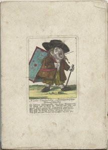 Nicolo Cantabella dwerg, 1710 körül Nicolo Cantabella, Savoyard féregvágó (cím a tárgyon) Il Callotto resurcitato vagy újonnan berendezett kis szekrény (sorozat címe)