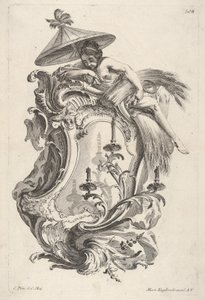 Sconce Representing Summer, Sconce Representing the 4 Years, kb. 1730-56. alkotó: Martin Engelbrecht