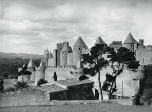 Carcassonne, Franciaország, 1937 alkotó: Martin Hurlimann
