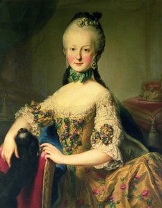 Habsburg-Lothringen Mária Erzsébet főhercegnő (1743-1808), Mária Terézia osztrák császárnő (1717-80) és I. Ferenc császár (1708-65) hatodik gyermeke