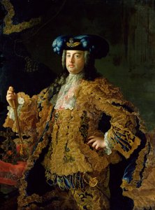 I. Ferenc (1708-65) Szent-római császár és Mária Terézia osztrák császárné férje (1717-80), alkotó: Martin II Mytens or Meytens