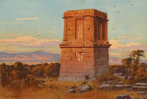 Ősi sír a Campagna-ban (?) alkotó: Martin Meyer