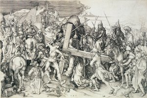 Krisztus hordozza a keresztjét alkotó: Martin Schongauer