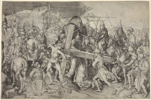 A keresztet hordozó Krisztus alkotó: Martin Schongauer