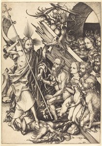 Krisztus Limbóban alkotó: Martin Schongauer