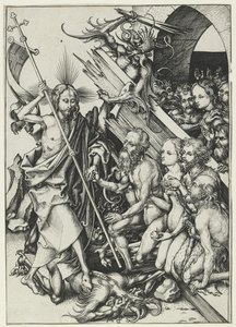 Krisztus Limbóban alkotó: Martin Schongauer