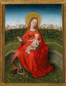 Madonna a rózsakertben