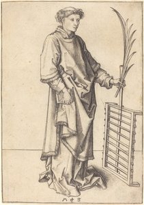 Szent Lőrinc alkotó: Martin Schongauer