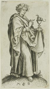 Szent János, az Apostoloktól alkotó: Martin Schongauer