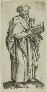 Szent Péter, az Apostolok közül alkotó: Martin Schongauer